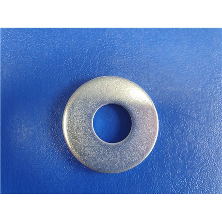 Rondelle en acier traité diametre 24 mm x 2.5 mm / alésage 13 mm